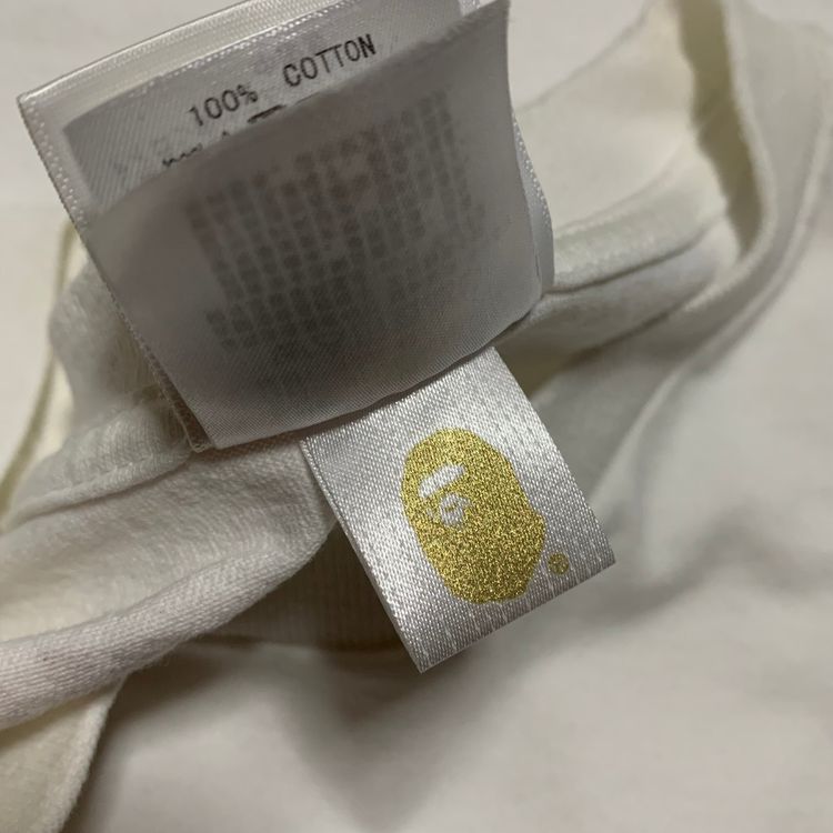 Immagine di Bape Medium Ape Head Graphic White T-Shirt A Bathing Ape 12
