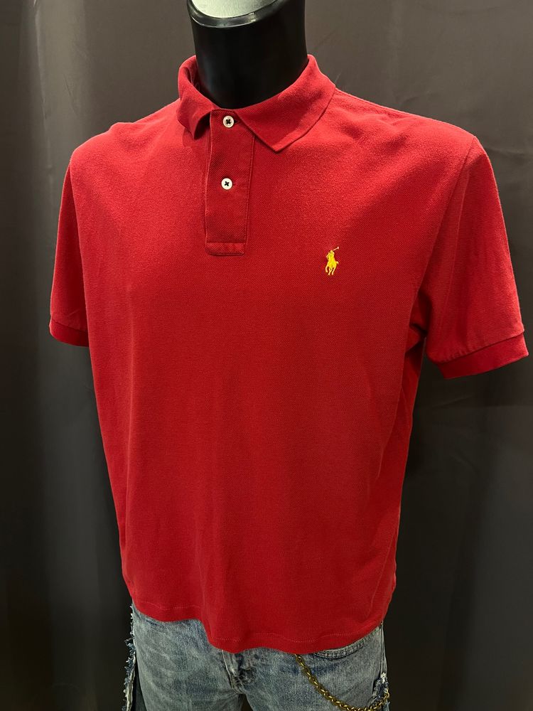Polo crop By Ralph Lauren Red Polo Shirt