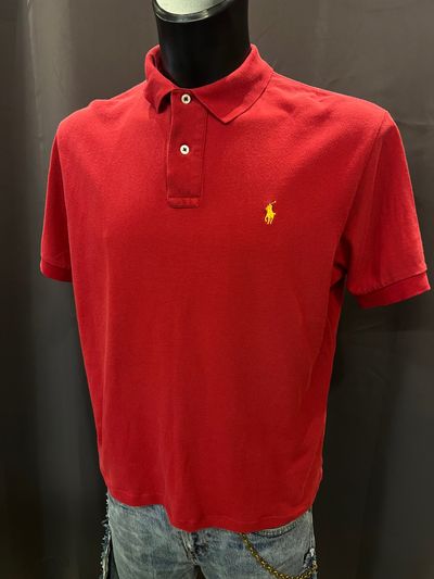 Polo crop By Ralph Lauren Red Polo Shirt