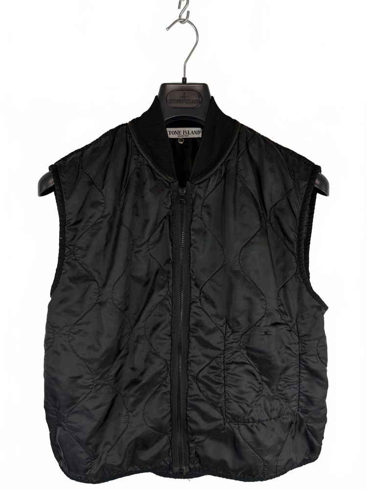 Fodera smanicato di giacca nera Stone Island - Taglia L
