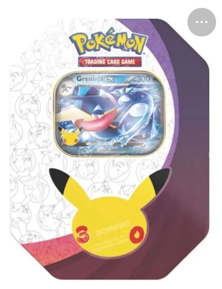 Pokémon Tin 30Th Anniversary Collection greninja image 1