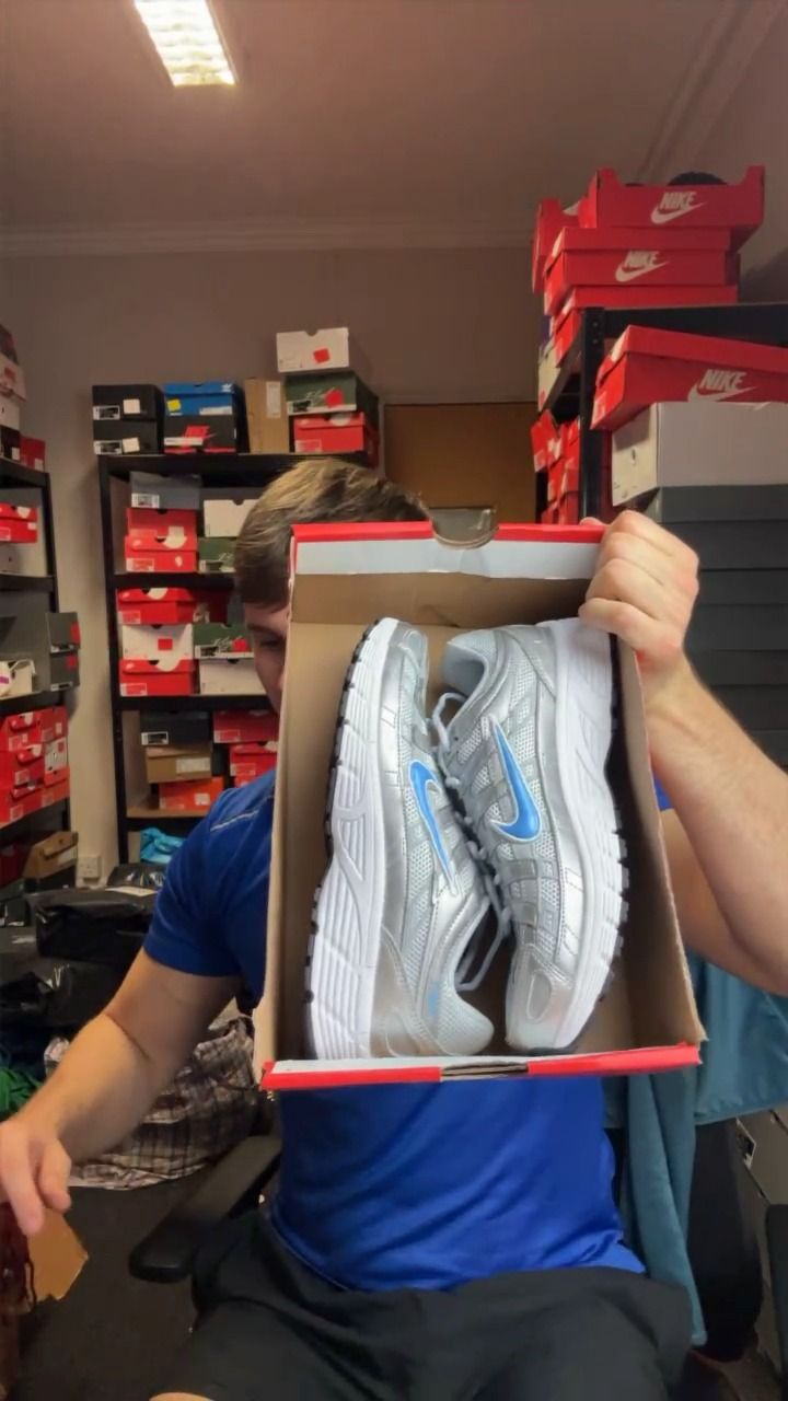 UK 6 NIKE P6 GREY BLUE