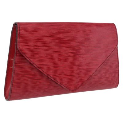 LOUIS VUITTON Epi Art Deco Clutch Bag Red M52637 LV Auth 207106 - Jerrillo
