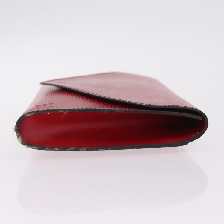 LOUIS VUITTON Epi Art Deco Clutch Bag Red M52637 LV Auth 207106 - Jerrillo image 4