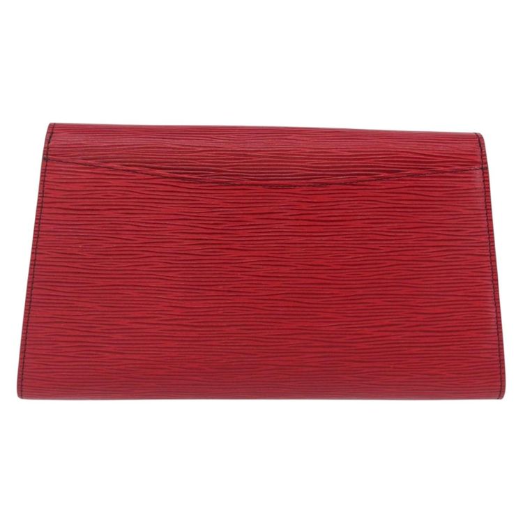LOUIS VUITTON Epi Art Deco Clutch Bag Red M52637 LV Auth 207106 - Jerrillo image 3