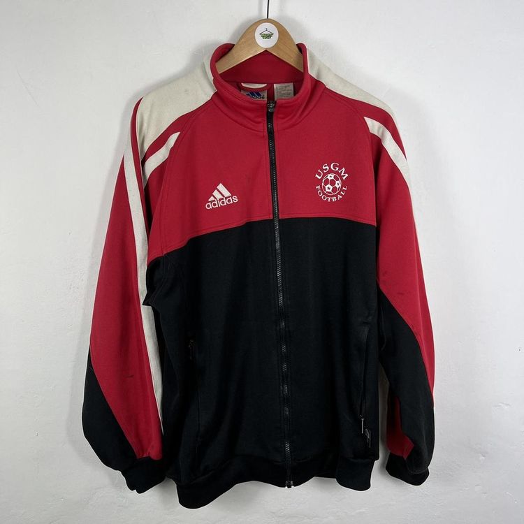 Adidas track jacket large 4
