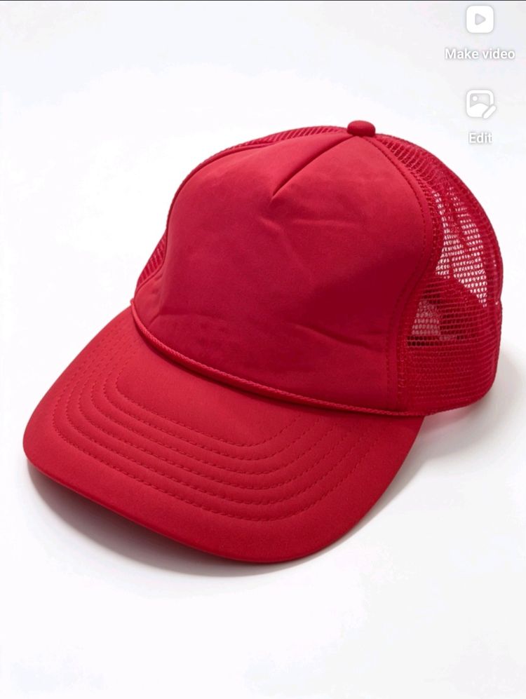 Other Red Mesh Trucker Cap product image
