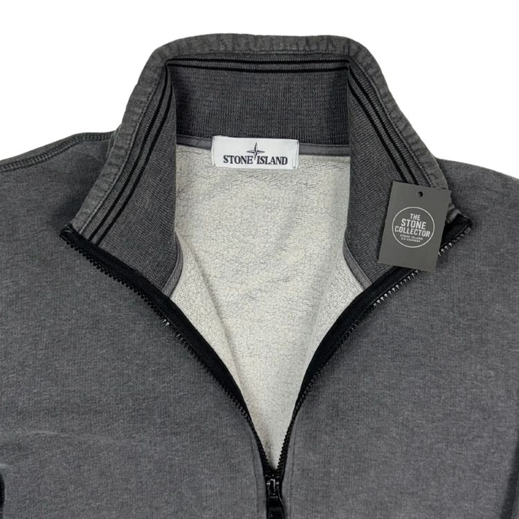 Sudadera con cremallera Stone Island gris - talla M imagen 5