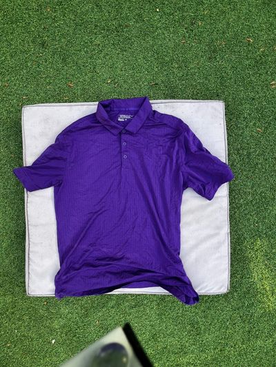 Nike Purple Golf Tour Performance Dri-FIT Polo Large