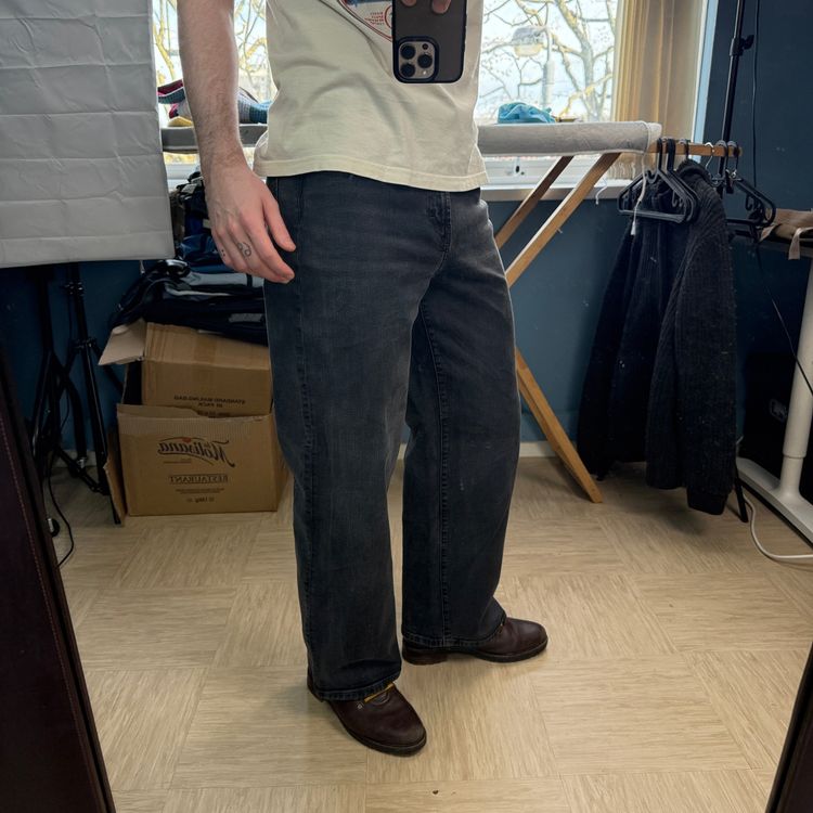 Diesel 2000's wide leg denim jeans (S)