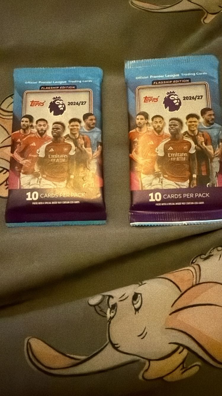 Topps Premier League Trading Cards 2026/27 imagen 1