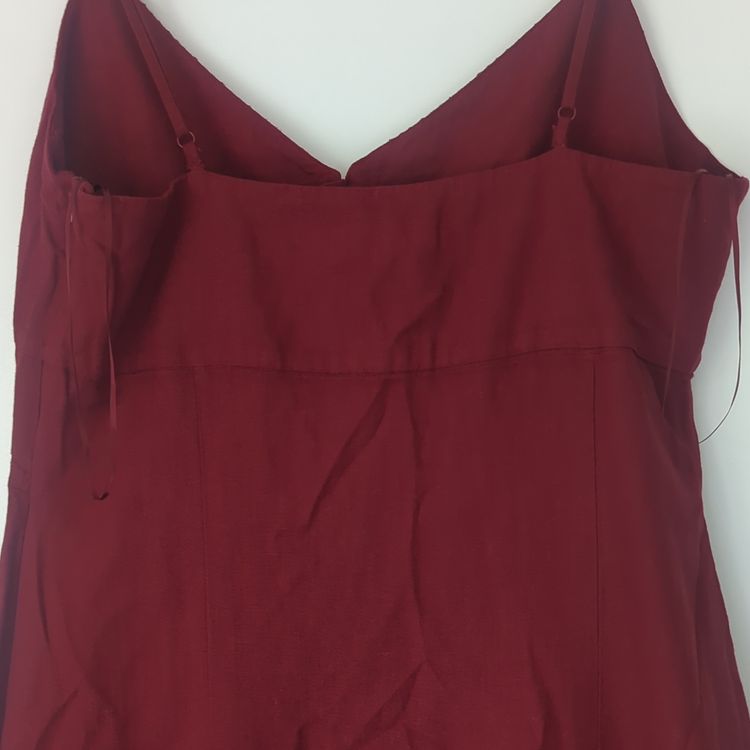 Red Sleeveless Dress image 5