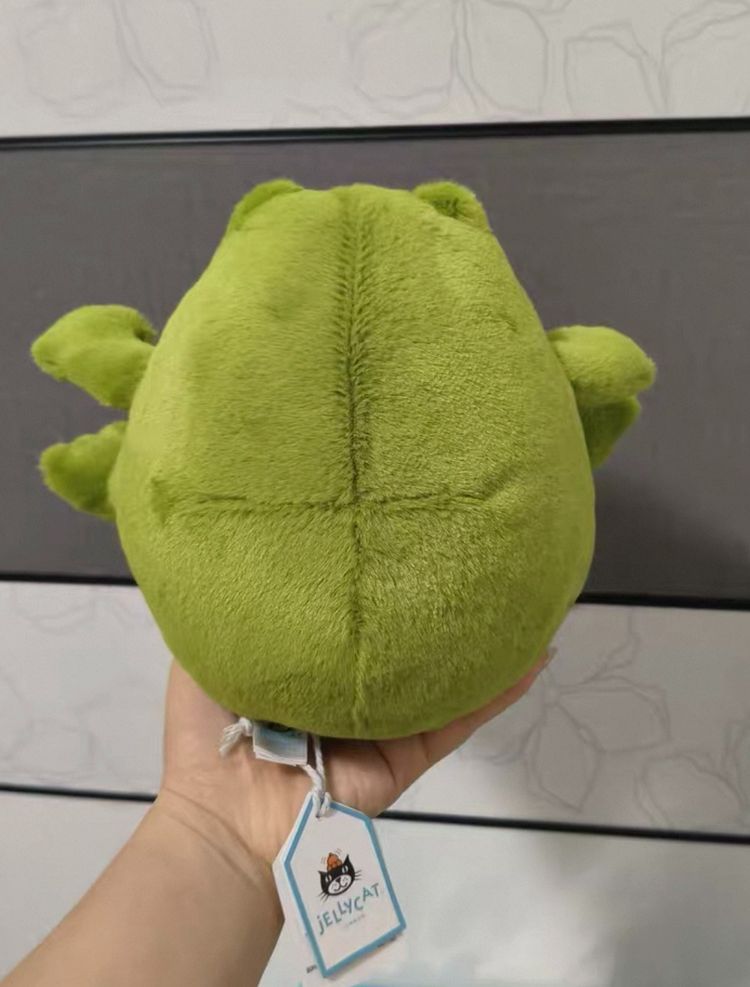 Green Plush Frog Toy
