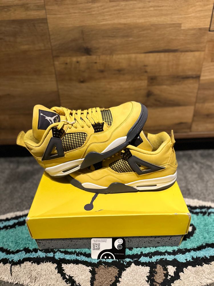 Nike Air Jordan 4 “Lightning” U.K. 11 obraz 2