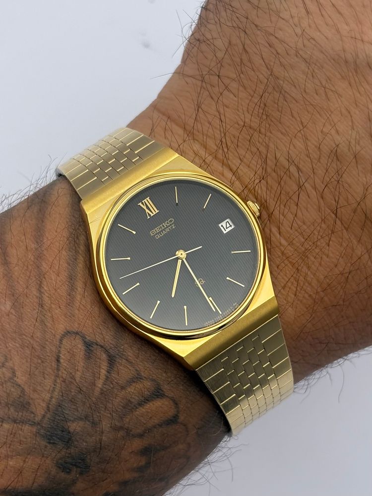 Immagine di Seiko Quartz Gold-Tone Wristwatch 6