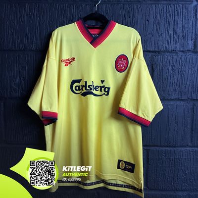 Liverpool 1997/98 Away Shirt - XL 46-48”) - Fowler #9 2