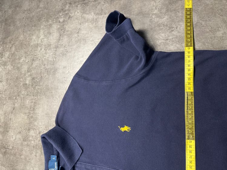 Polo By Ralph Lauren Navy Blue Polo Shirt obraz 5