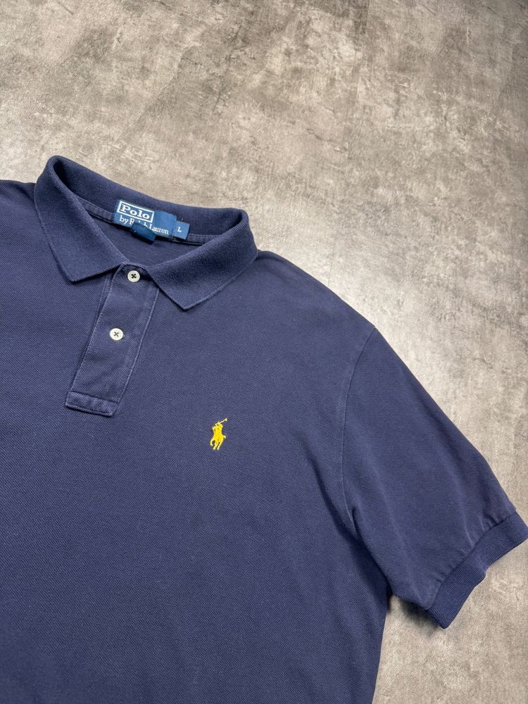 Polo By Ralph Lauren Navy Blue Polo Shirt obraz 2