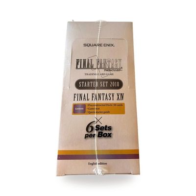 Final Fantasy Xv Trading Card Game Starter Set 2018