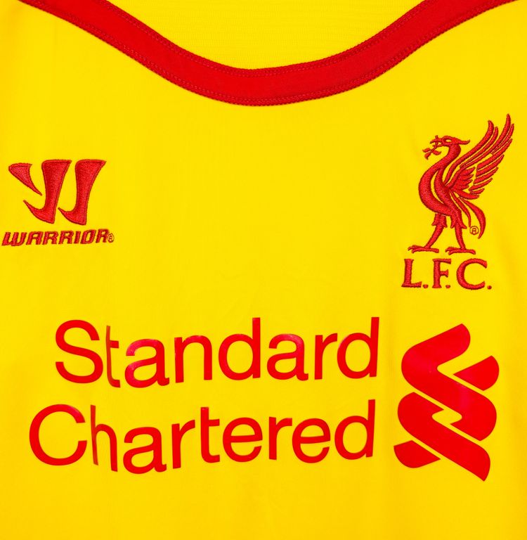 2014 2015 Liverpool Nike Away Football Shirt GERRARD 8 Men's Large 3