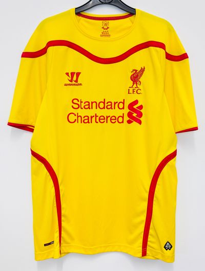 2014 2015 Liverpool Nike Away Football Shirt GERRARD 8 Men's Large 6