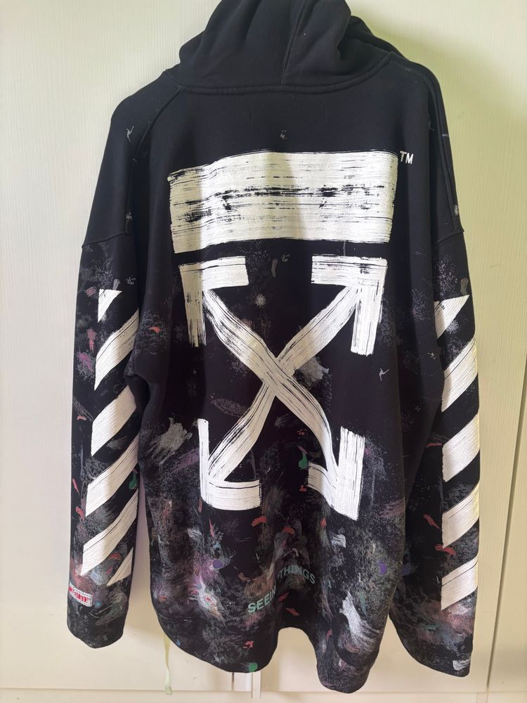 Off-White black hoodie 2