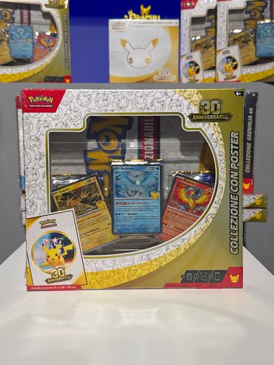 Pokémon 30Th Anniversary Coin Poster Collection