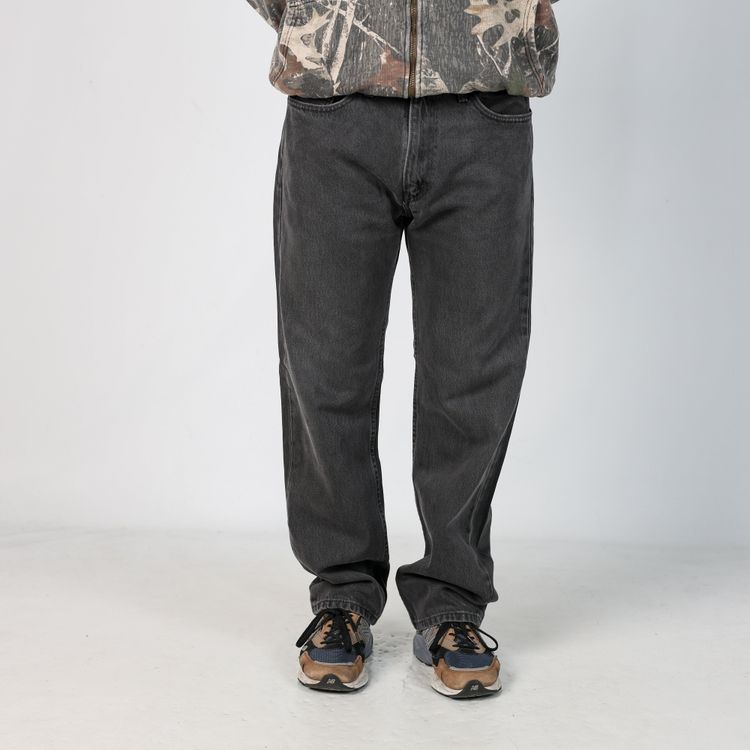Charcoal Grey y2ks Levi's 505 Denim Jeans (36x32) 3