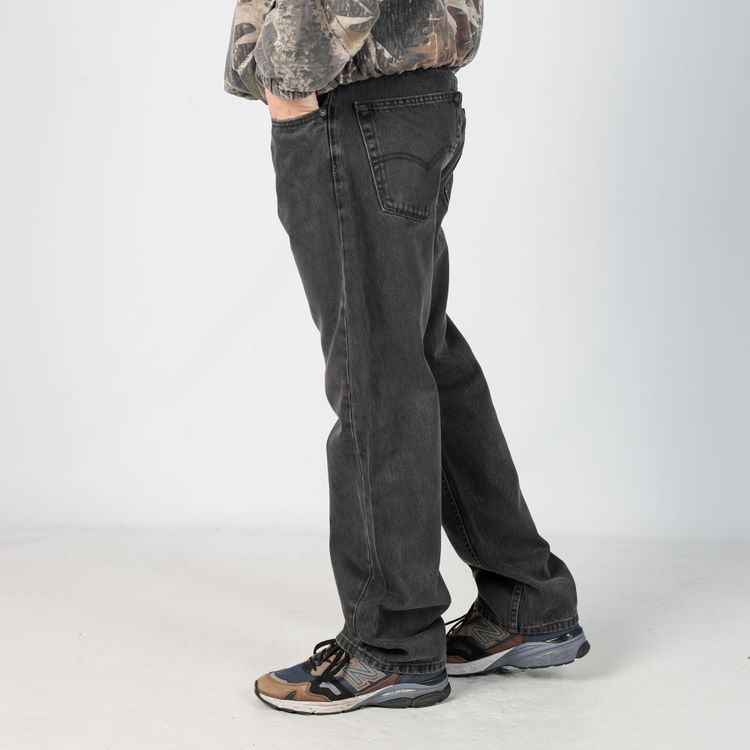 Charcoal Grey y2ks Levi's 505 Denim Jeans (36x32) 4