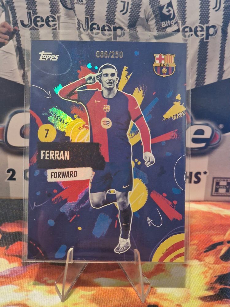 Ferran Torres /250 Topps Barcellona