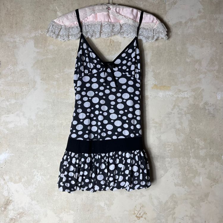 Black And White Polka Dot Dress