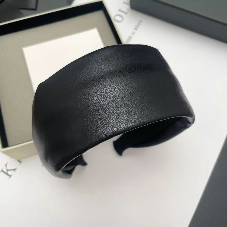 Black Padded Headband image 1
