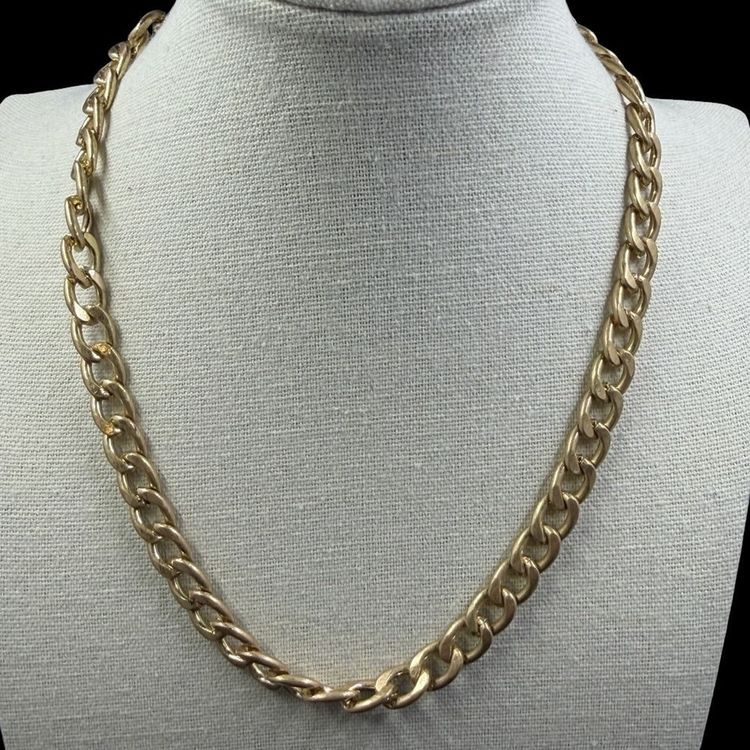 Gold Chain Necklace obraz 2