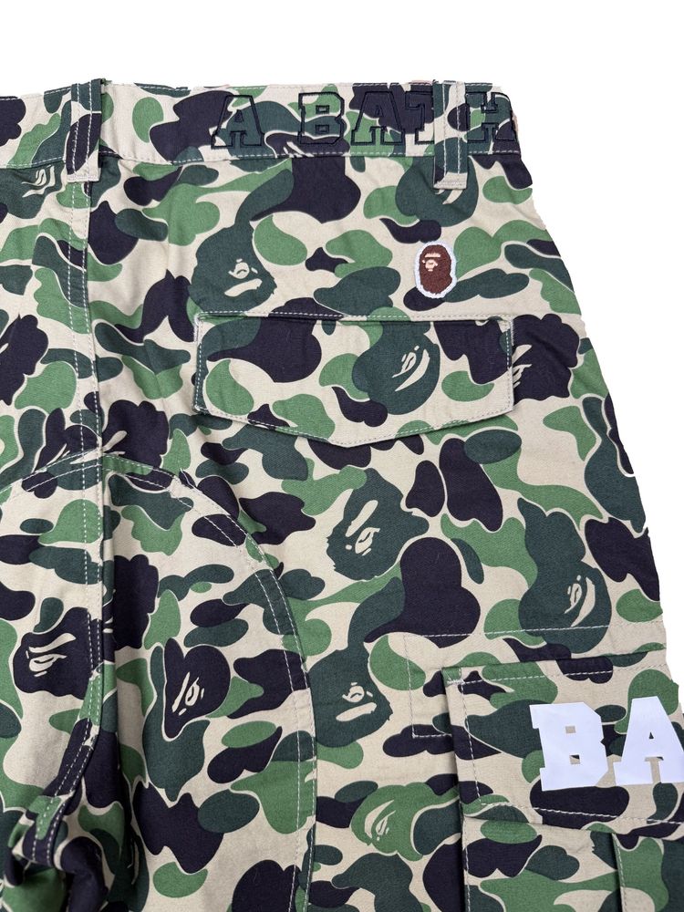 Bape Camo Print Undefeated Cargo Trousers image 5