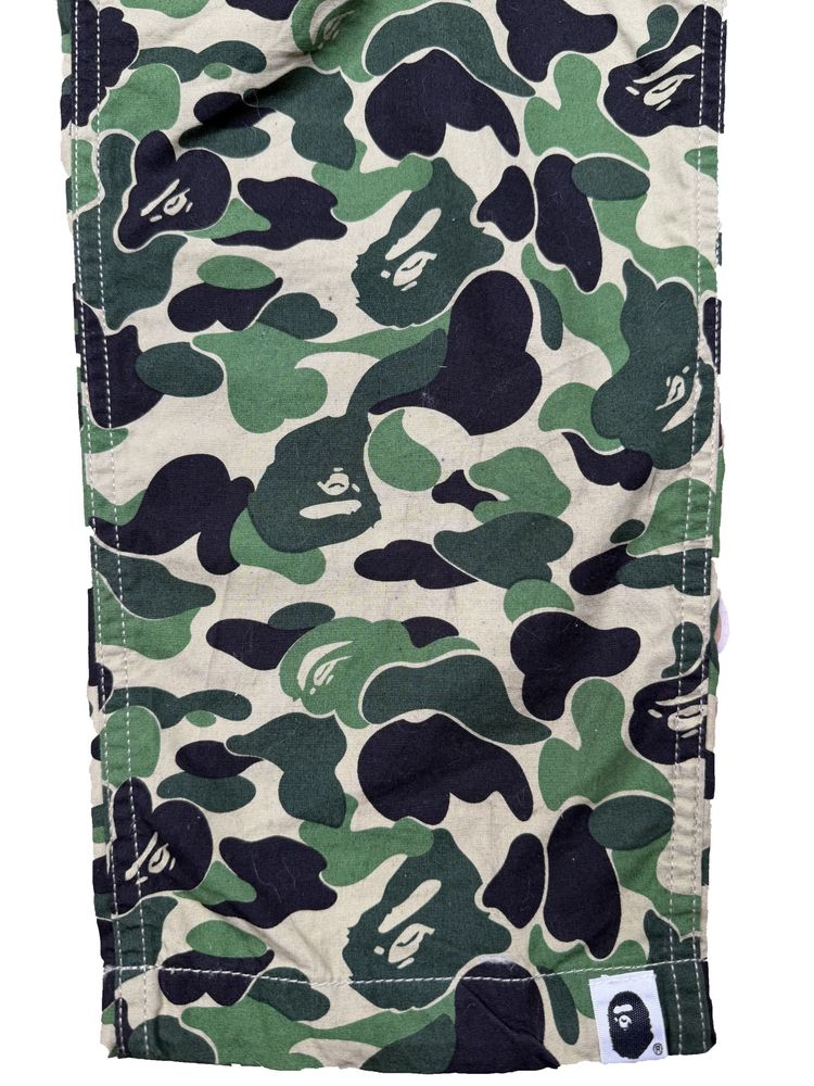 Bape Camo Print Undefeated Cargo Trousers image 6