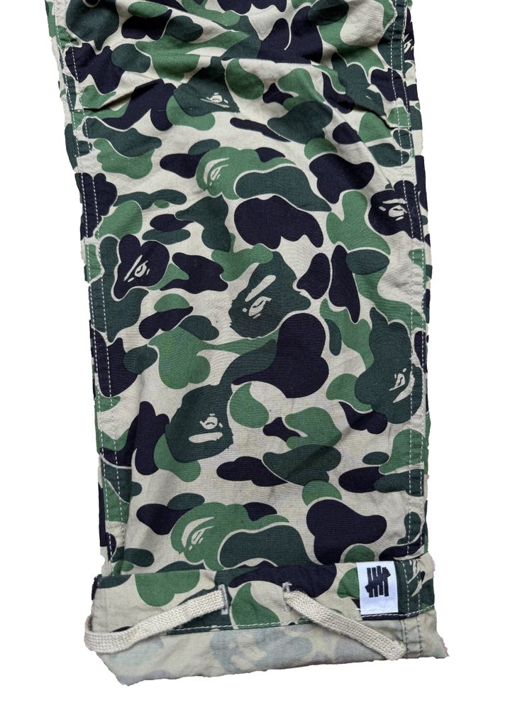 Bape Camo Print Undefeated Cargo Trousers image 8