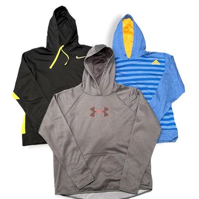 500 x MIX POLYESTER HOODIES/QUARTER ZIPS