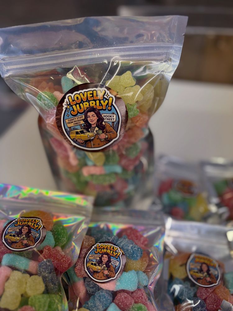1KG Colorful Gummy Candies Pouch 