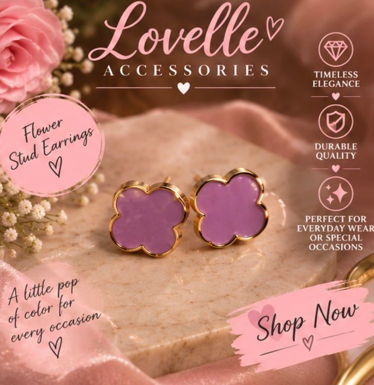 Immagine di Flower Stud Earrings 1