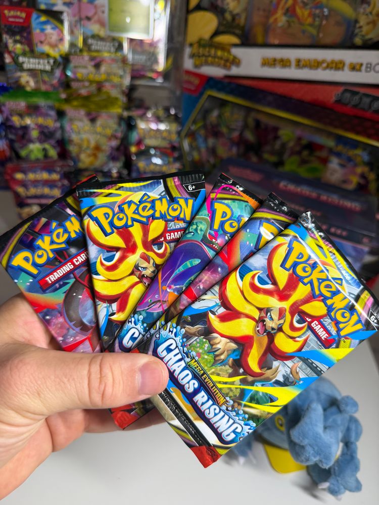 5x Chaos Rising Booster Packs