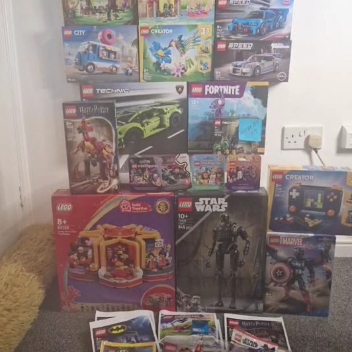 Lego pick your number 1-100 lego mystery win product image