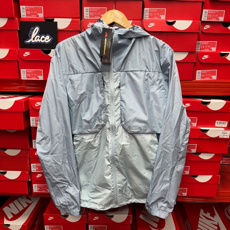 Monterrain light blue grey Hooded Jacket new