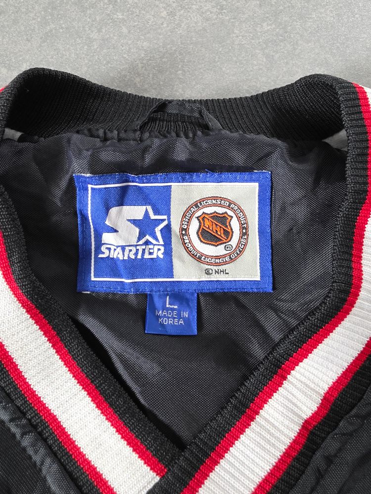 Starter Blackhawks Nhl Pullover Jacket obraz 7