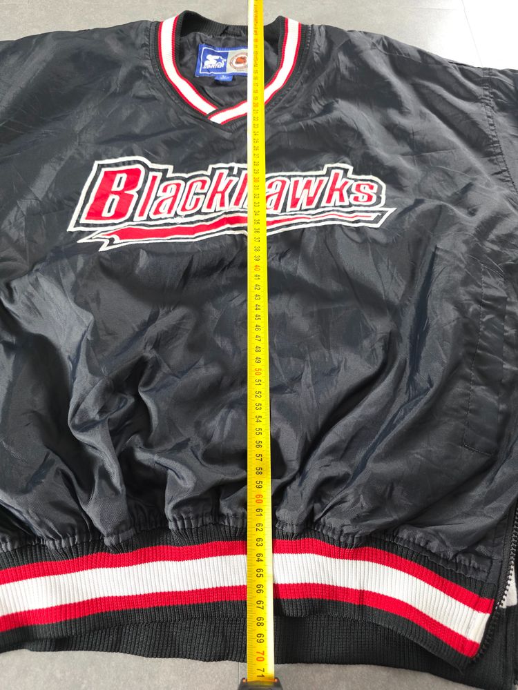 Starter Blackhawks Nhl Pullover Jacket obraz 9