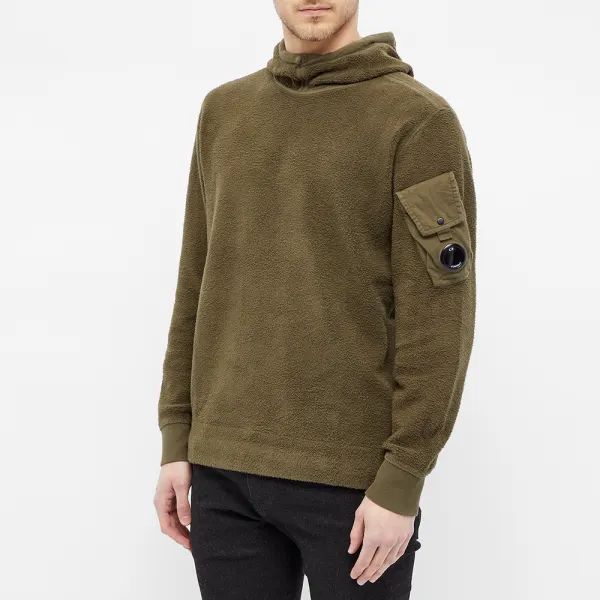 Cp Company Khaki Hoodie