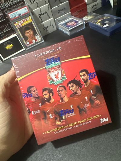 Liverpool Fc Official Team Set 2022/23 Trading Cards