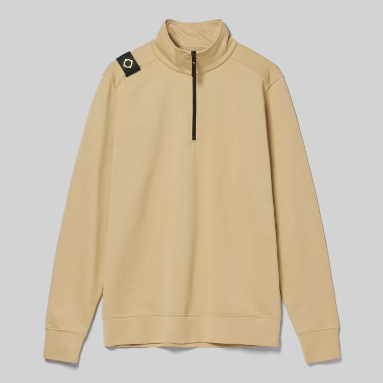 MA.STRUM Training Quarter Zip Sweatshirt Lark image 1