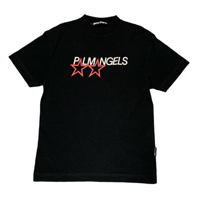 Palm Angels Small Star Graphic Black Tee