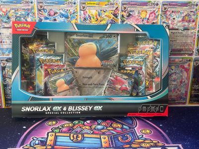 Snorlax Ex & Blissey Ex Special Collection, SEALED & NEW🔥✅🔥