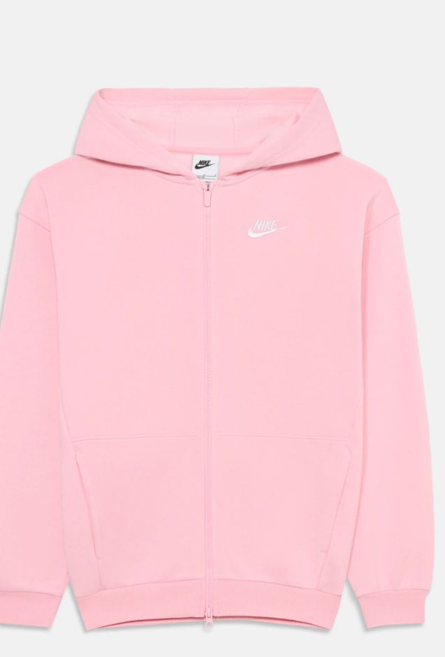 Nike Pink Zip-Up Hoodie size XXL new red logo 